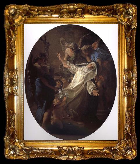 framed  Pompeo Batoni Ecstasy of St. Catherine, ta009-2